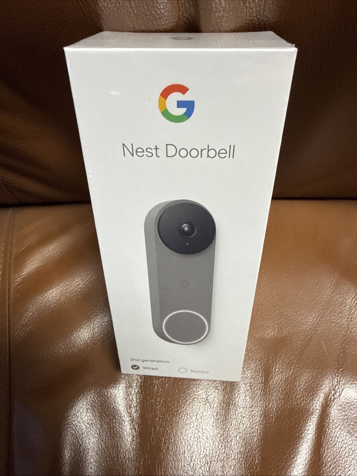Google Nest Doorbell, Wired - Ash