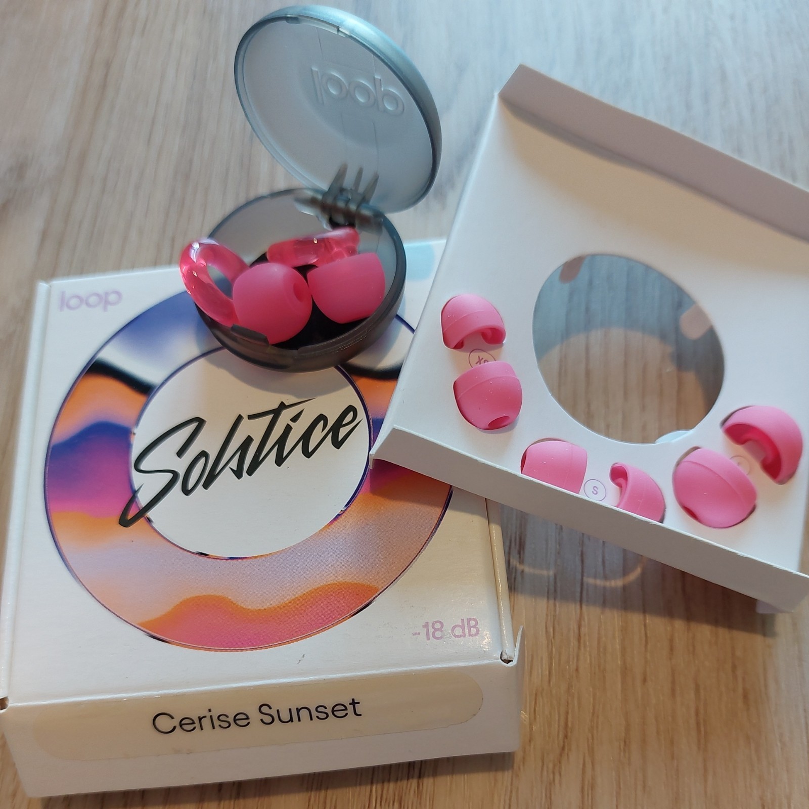 Loop Earplugs Solstice Engage Cerise Sunset Brand New Pink Official Genuine