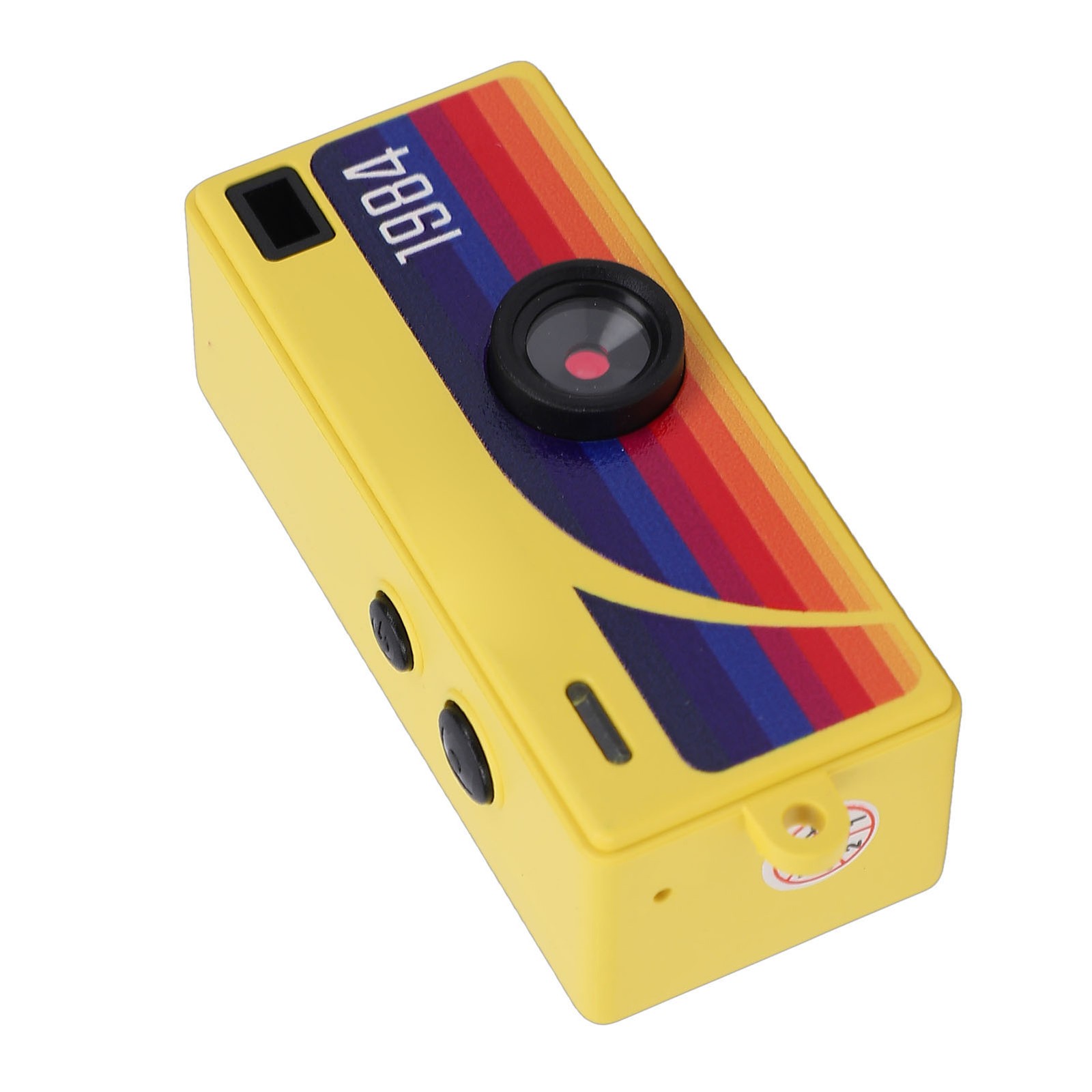 Keychain Camera 1080P HD Video Recorder Retro Thumb Camera With 0.96 Inch T ALHB