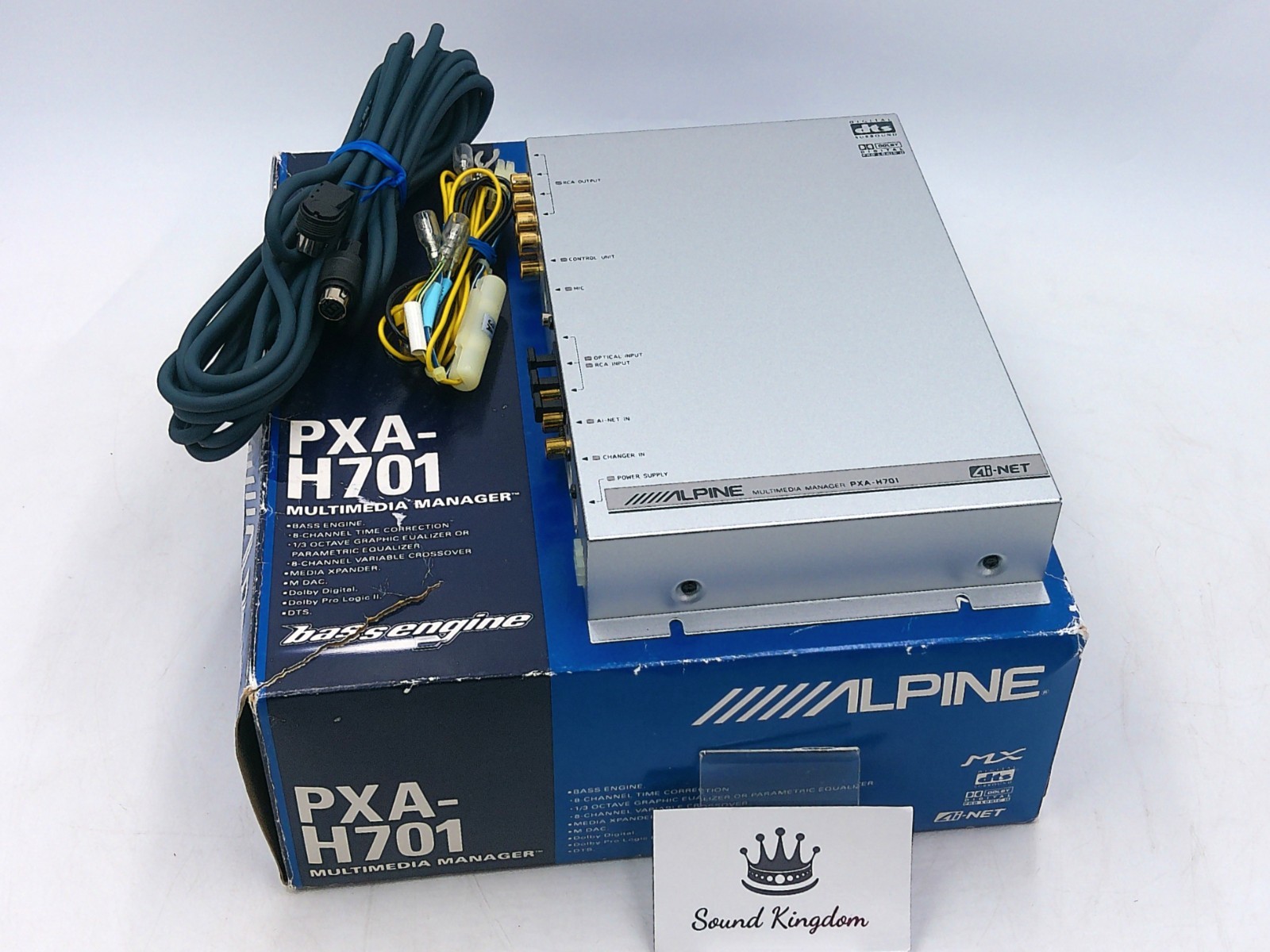 ALPINE PXA-H701 Signal Processor Multimedia Manager NEW