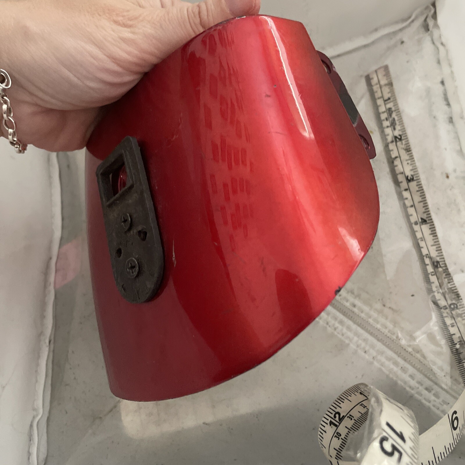 Red Tiller Head Dashboard Plastic For A Pride Mobility Scooter CP11