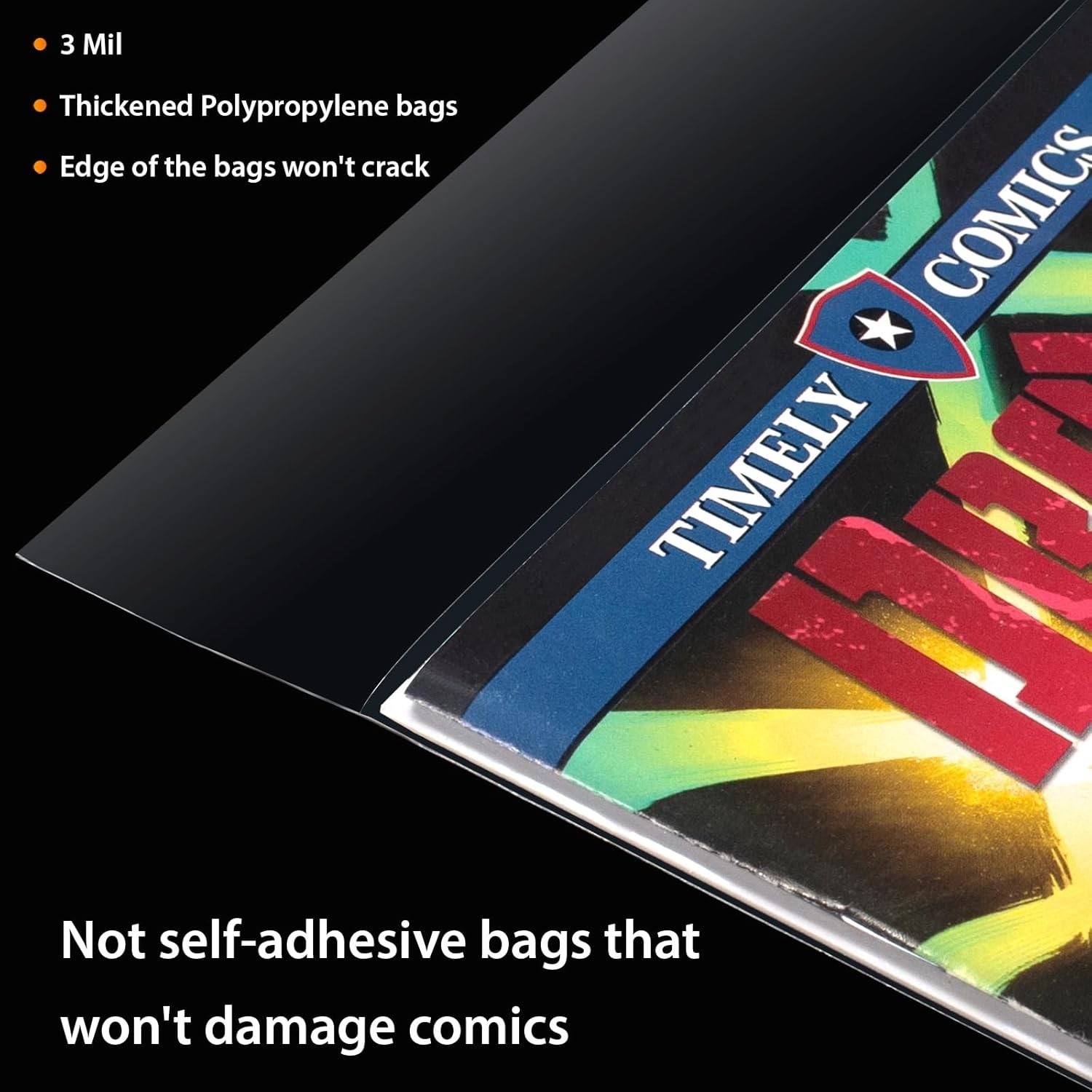Comic Book Bags and Boards 100 Comic Book Sleeves and 100 Comic Book Boards, ...