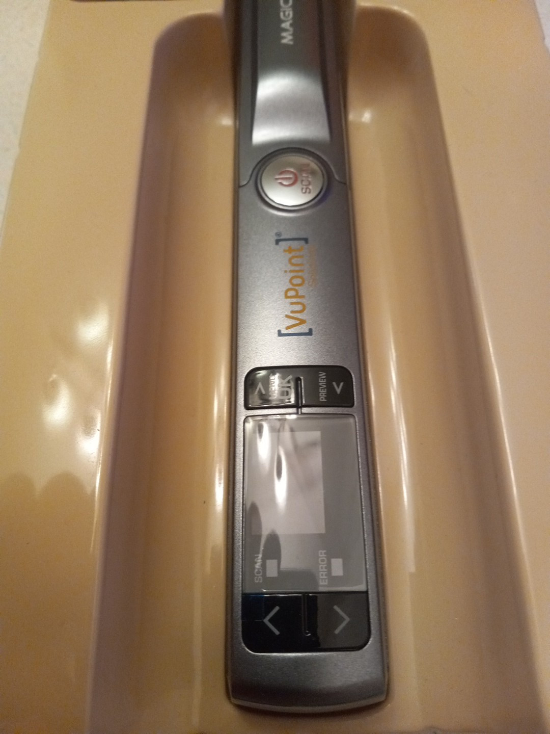 VuPoint Magic Wand III 3 Platinum Portable Scanner ~ ST442PE