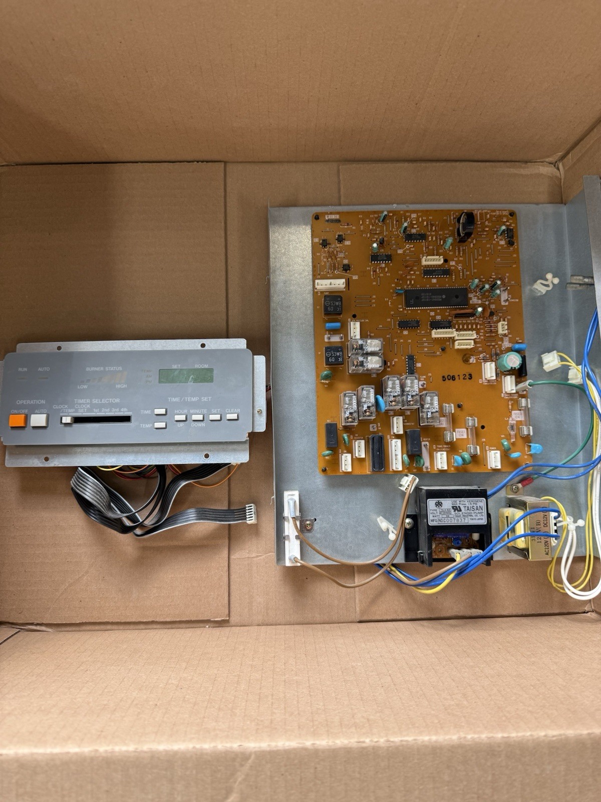 Monitor MPI 41 Kerosene Heater Control Computer Mother Board W/ Control Panel