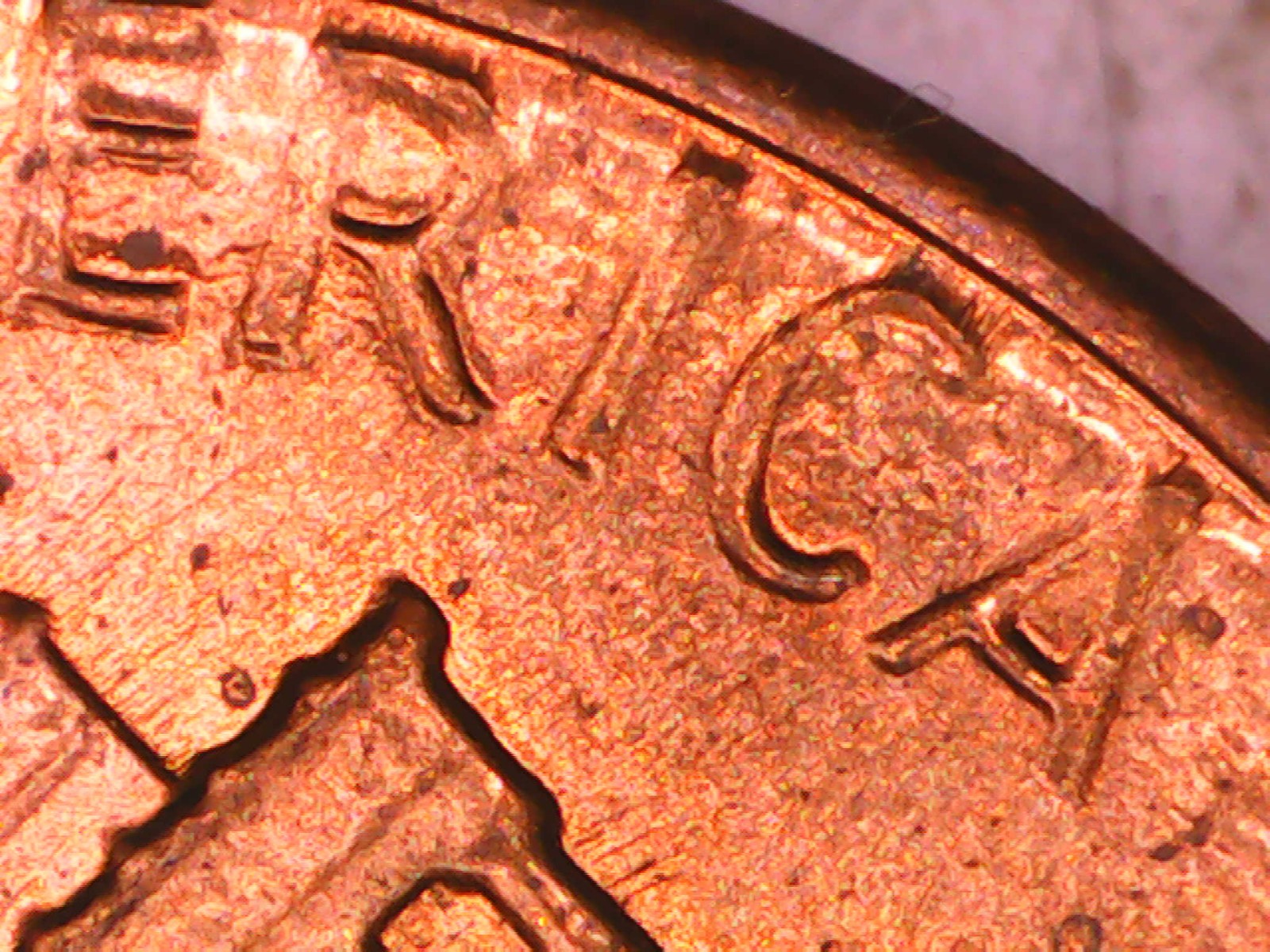 TWO ERRORS, 1986-P LINCOLN MEMORIAL CENT RD DIE CRACK & DDR P-274