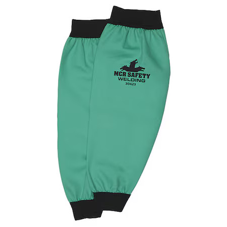 Mcr Safety 39423 Welding Sleeves, Limited Flammability, Sateen Finish Cotton,