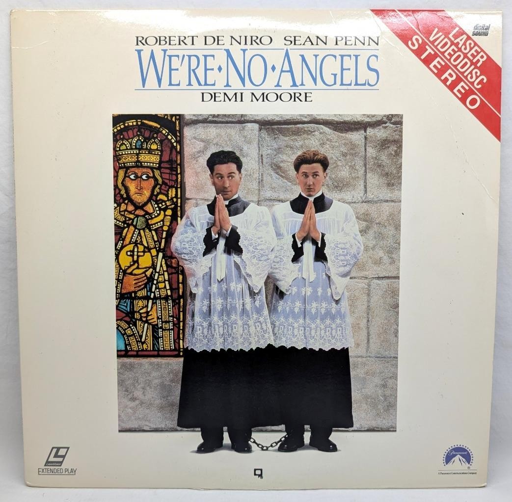 We're No Angels (Laserdisc, 1990) LV 32154