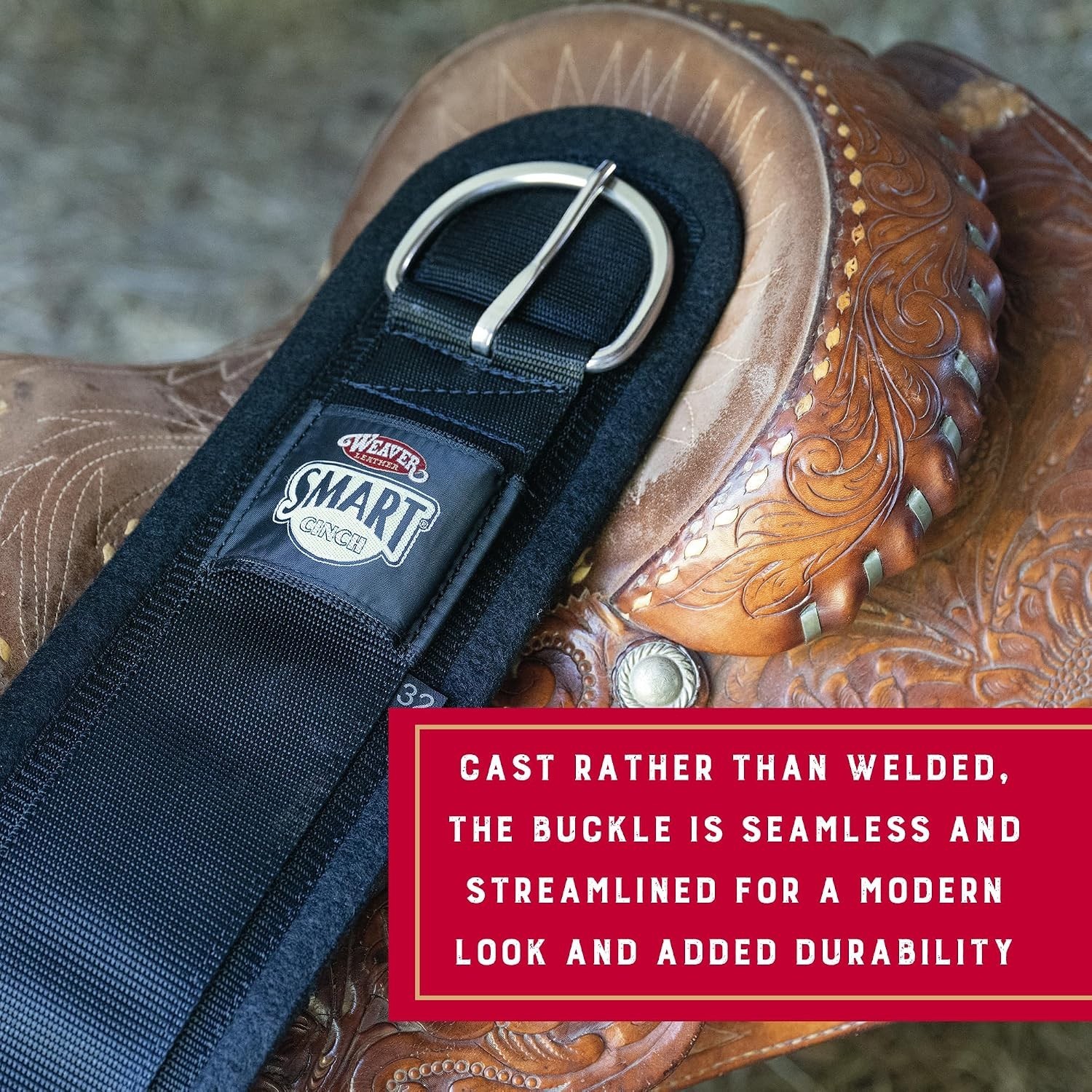Professional Grade 30" Horse Cinch with Buckle