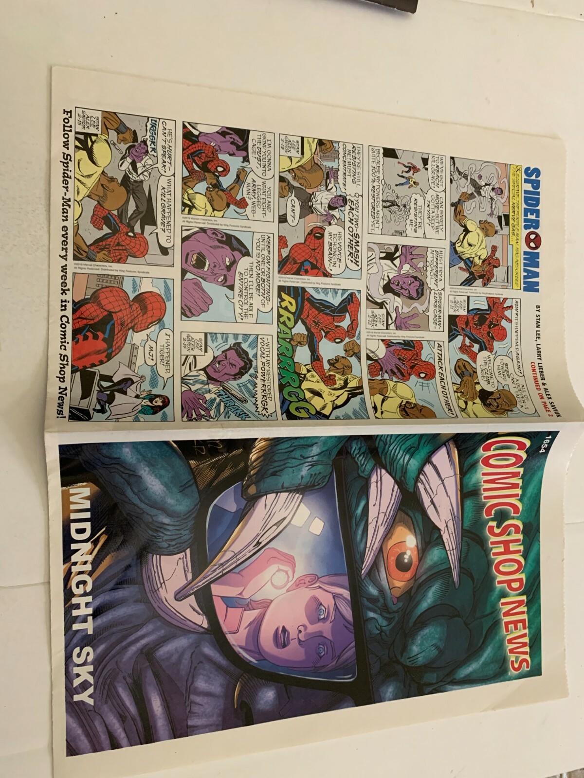 Comic Shop News No. 1654 Midnight Sky Promotional