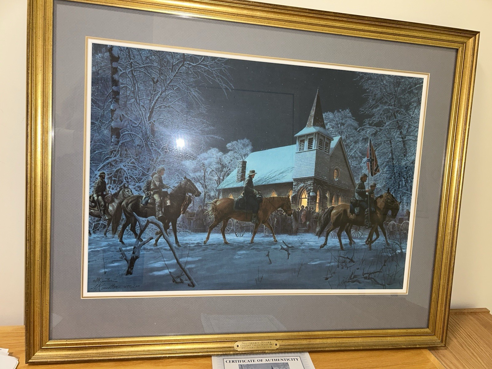 Mort Künstler - Southern Stars Kernstown, Virginia Winter 1862