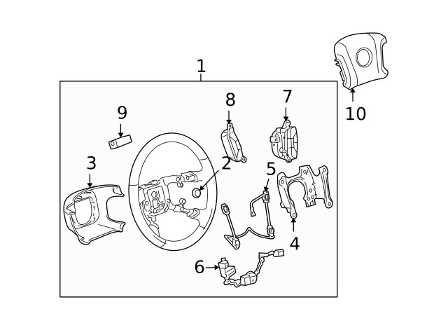 Genuine GM Cruise Switch 15774595