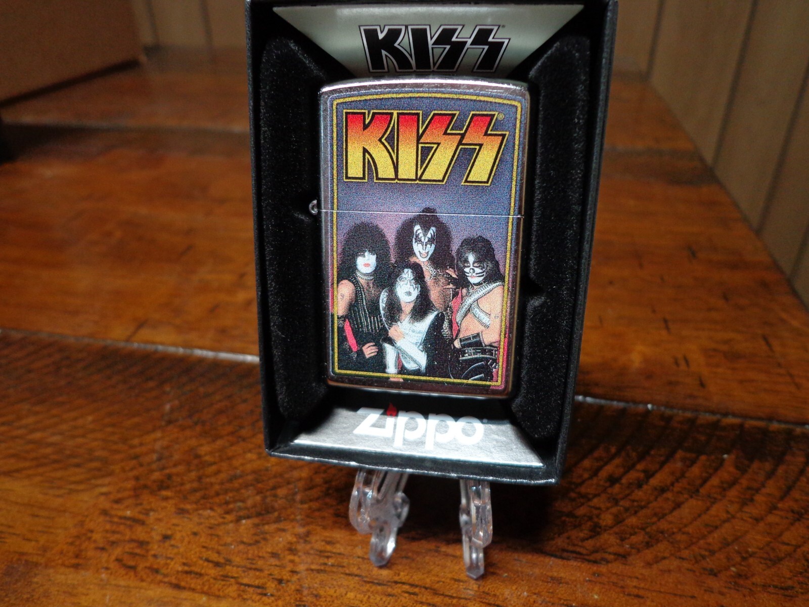 KISS THE BAND PORTRAIT ZIPPO LIGHTER MINT IN BOX