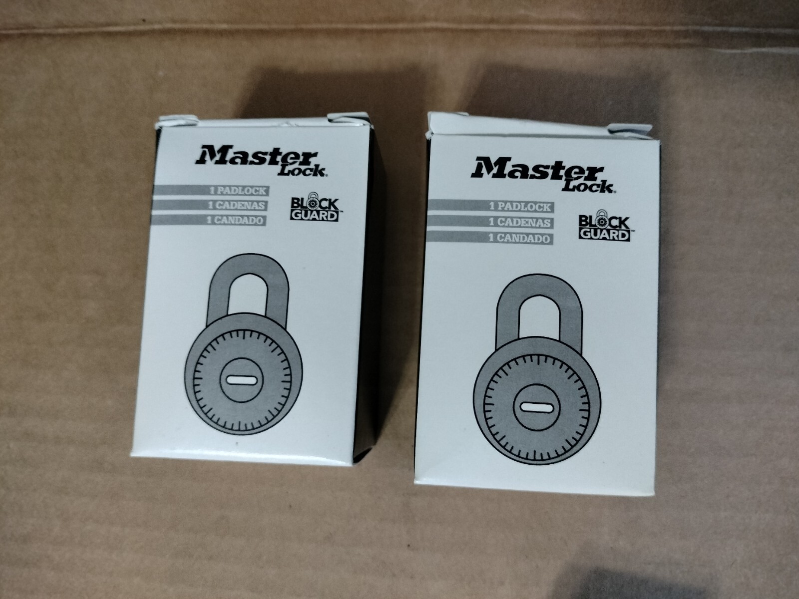 2 New Master Lock Combination Padlocks Gym School Locker Gate Bicycle Chain Safe