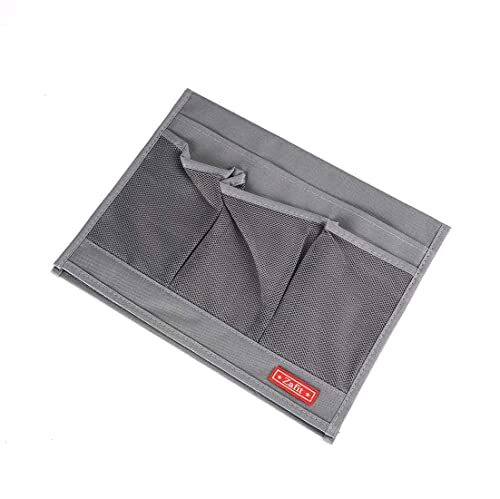 Bedside Caddy Organizer 4 Pocket Storage Remote Control Hanging Holder Bed Sofa