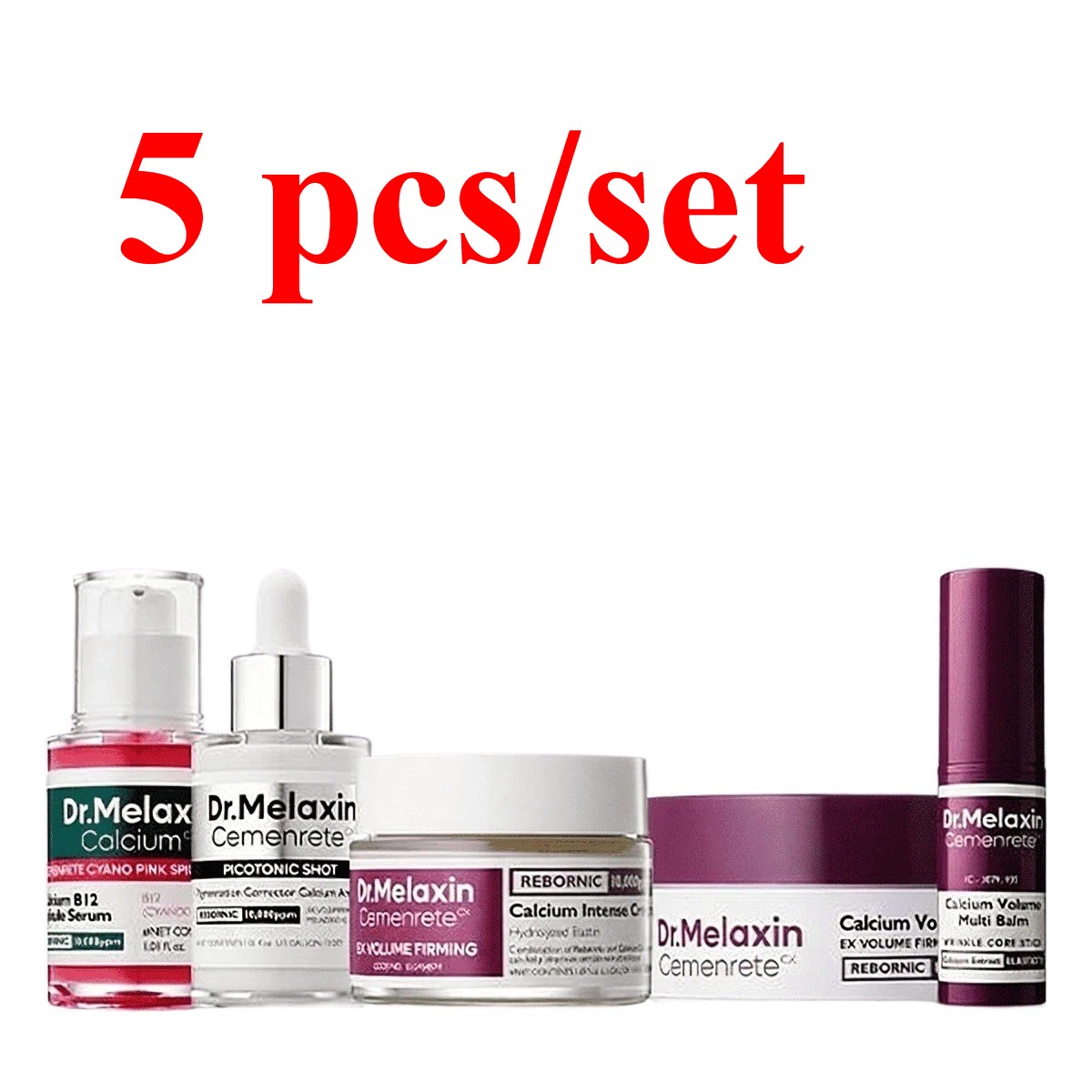 Dr.Melaxin Collagen Boost Skincare Kit Pore Minimize Firming Anti-Aging Hydratin
