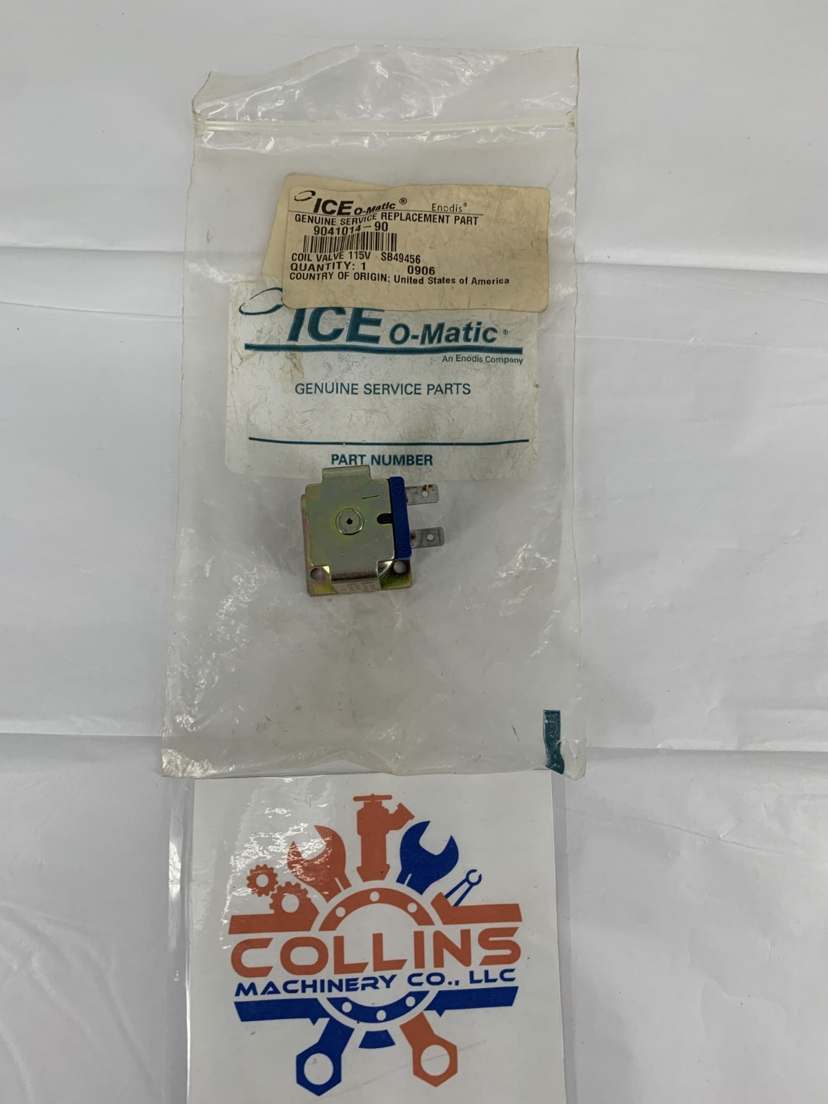 ICE-O-Matic 9041014-90 115VAC Water Purge Valve Coil For Ice Cuber Machine