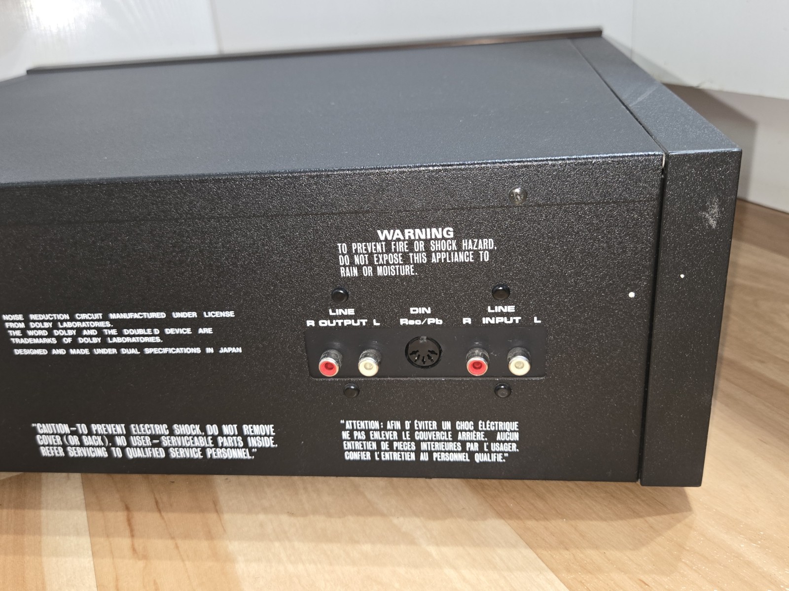 Vintage Dual C 809 Stereo Cassette Deck