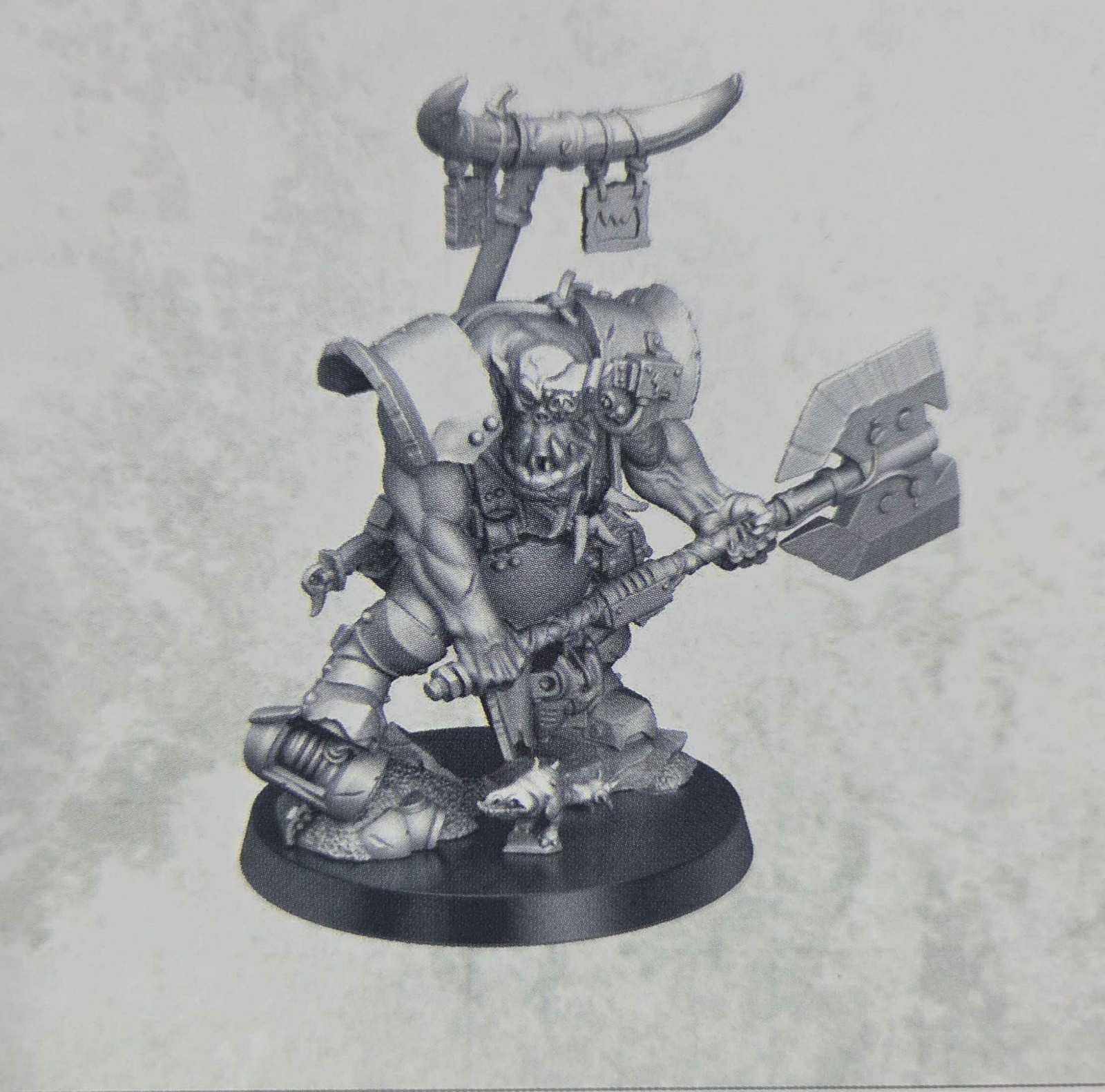 Orks- BigBoss -Warhammer 40K Armageddon New on Sprue