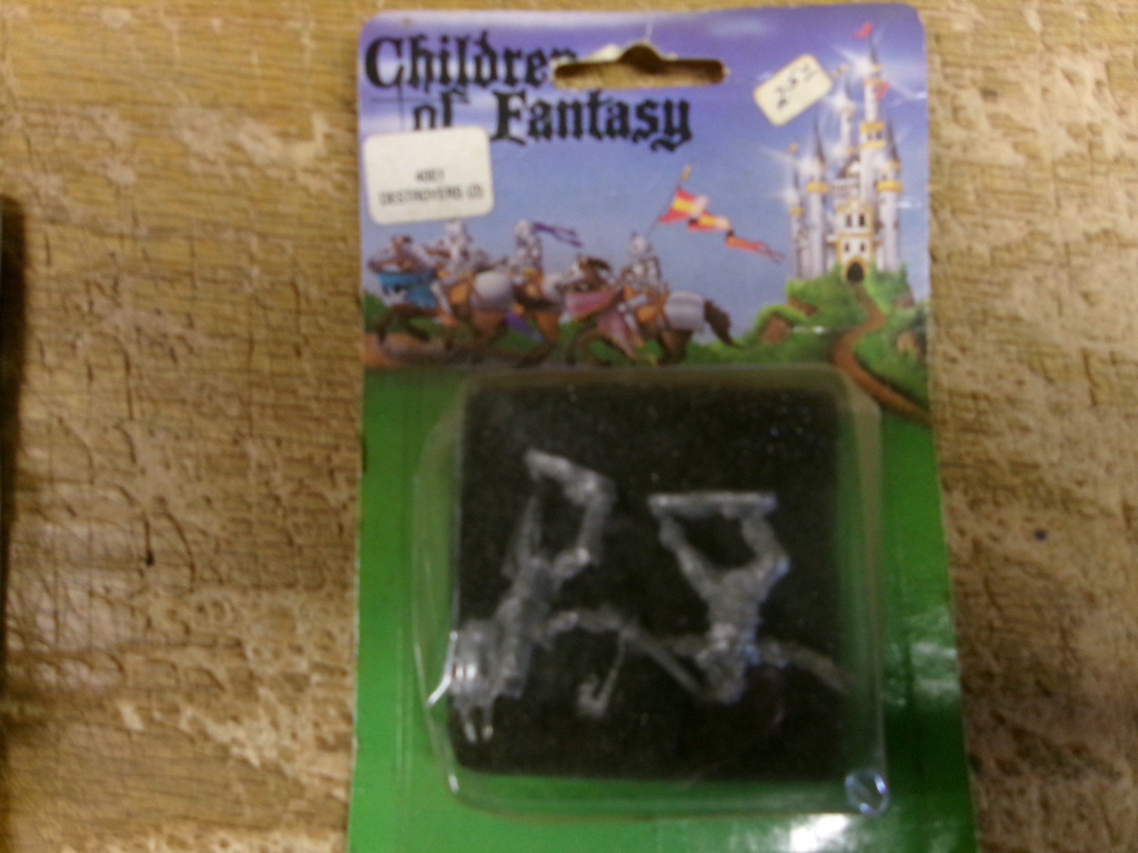 Children of Fantasy 4001 Destroyers (2) - Tag Industries - 1985