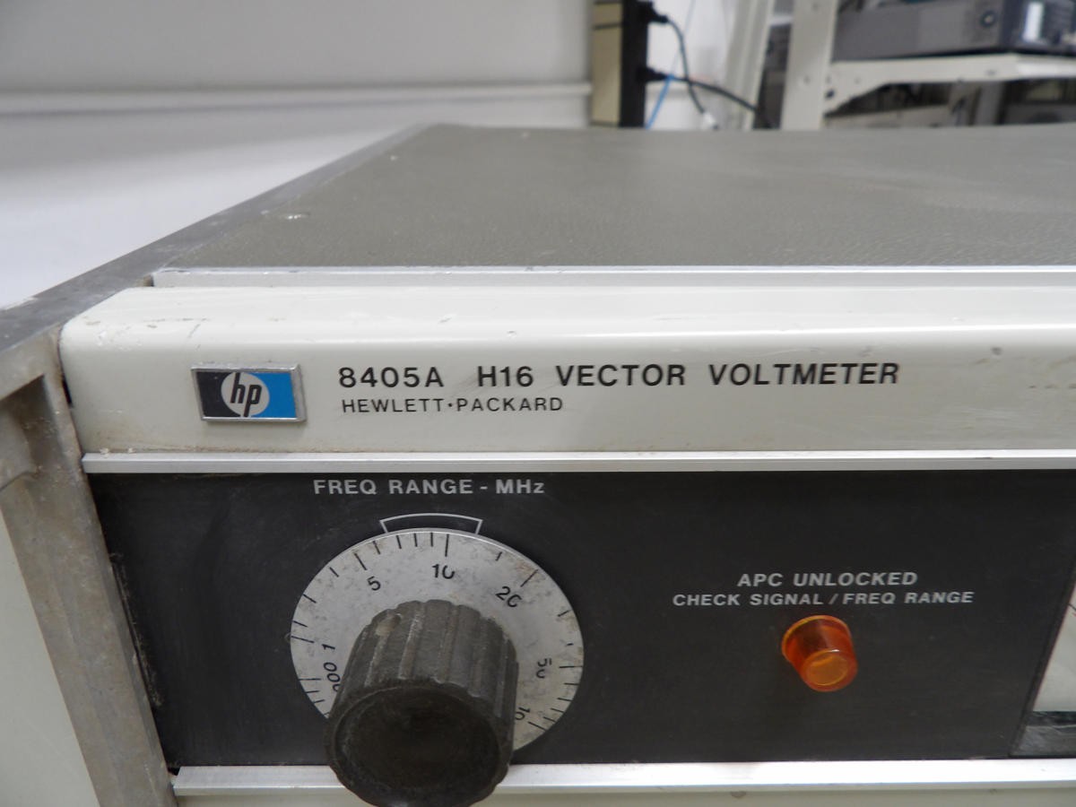HP 8405A OPTION H16 VECTOR VOLTMETER M4000