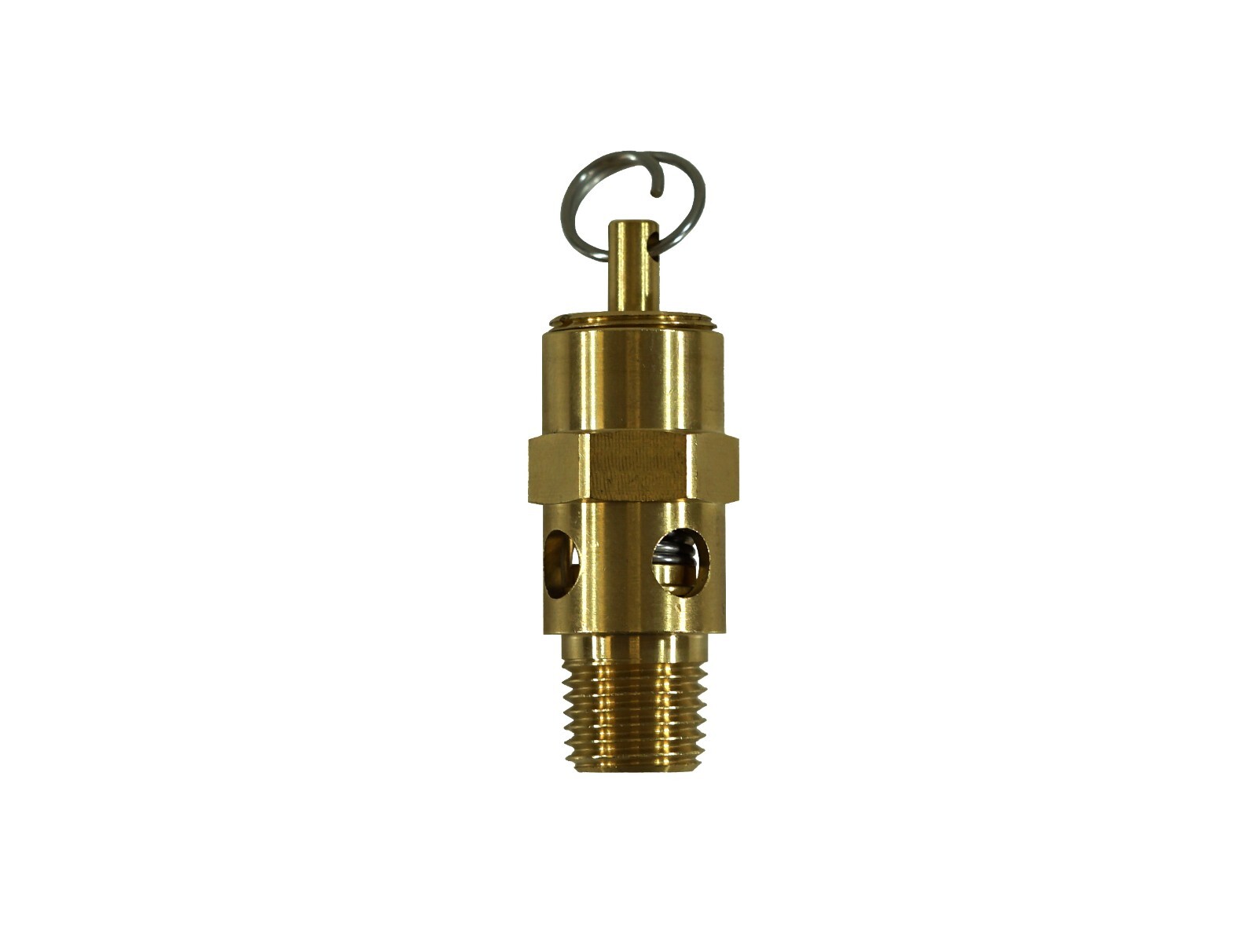 Kingston 1/4” NPT Brass Soft Seat Pressure Relief Valve 195 PSI / 166 SCFM