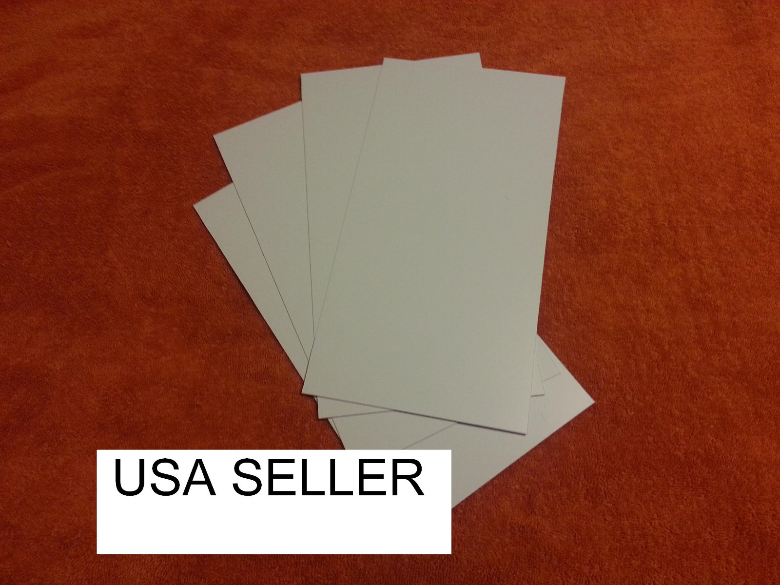 WHITE STYRENE SHEETS (10) .015 ( 0.4MM)  0.015 .015 Model grade
