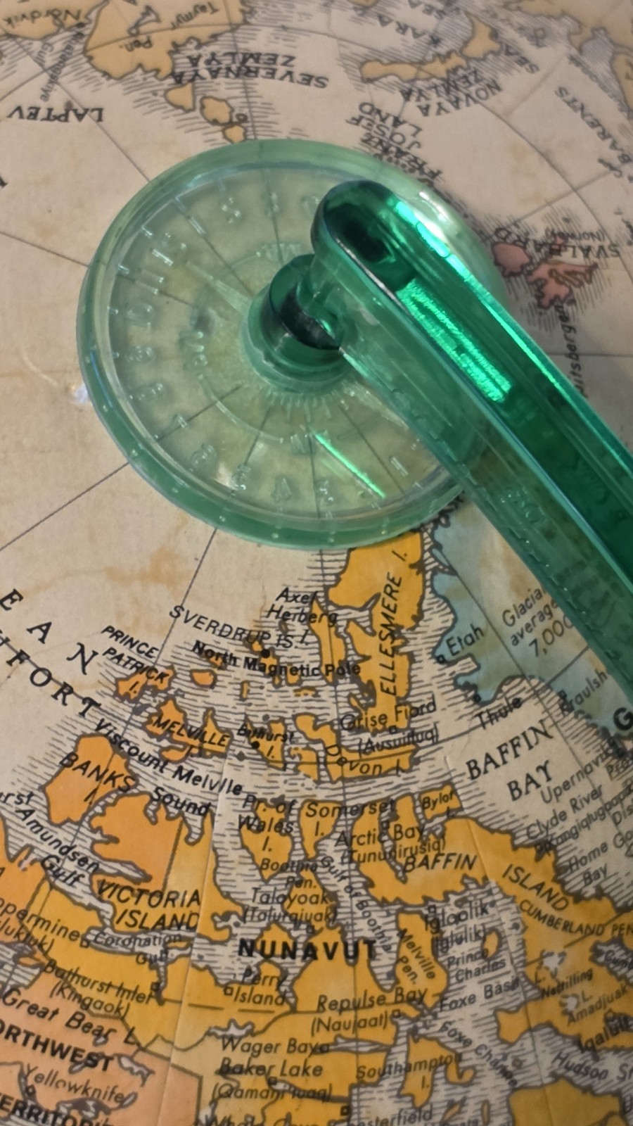 Globemaster 12 Inch Tabletop Globe Plastic Political Map Multicolor Rotating