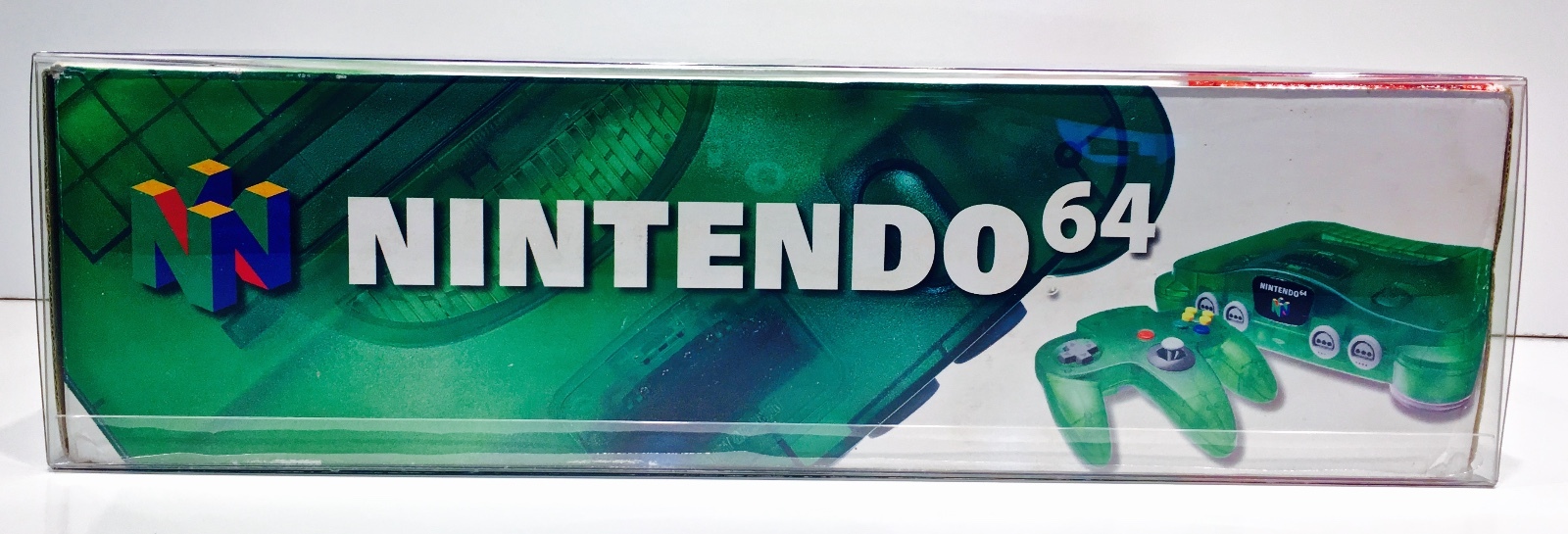 1 Console Box Protector N64 FUNTASTIC SIZES ONLY! Please Read! Nintendo 64 Clear
