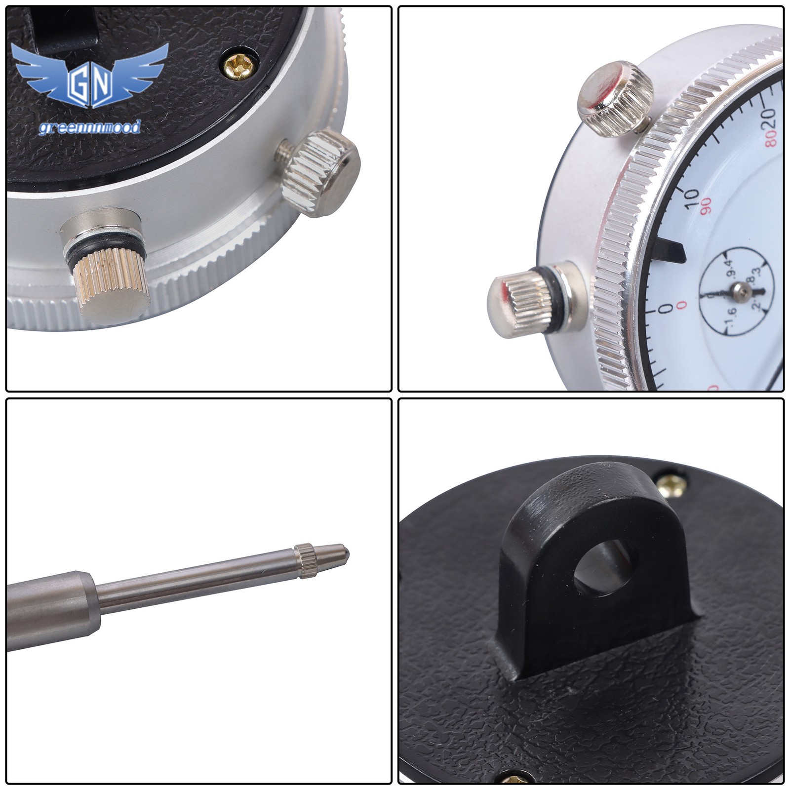 Magnetic Base with Dial Indicator & Point Precision Inspection Set 0-1'' Range