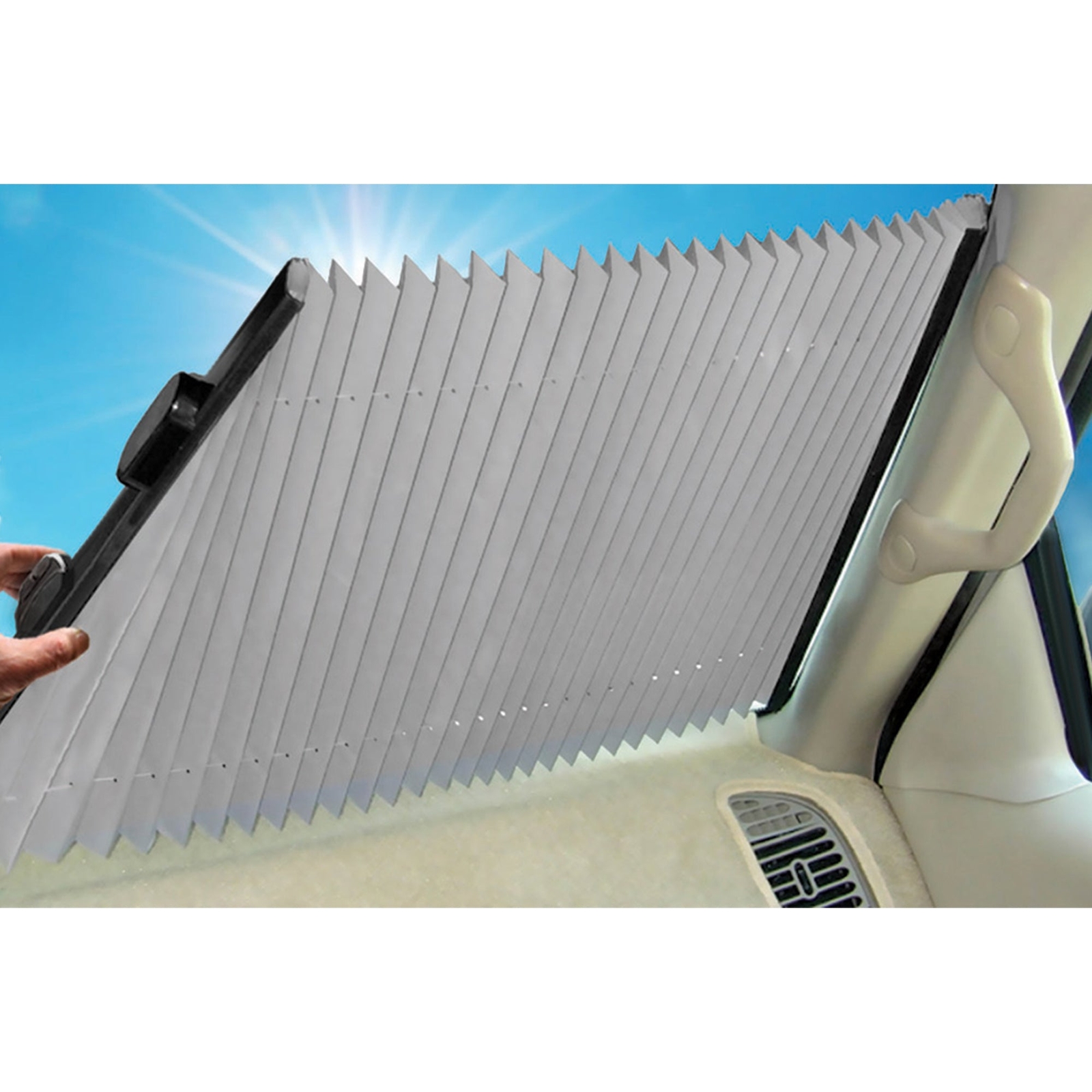 23 Inches Retractable Windshield Sunshade for AUDI A8|2000-2000