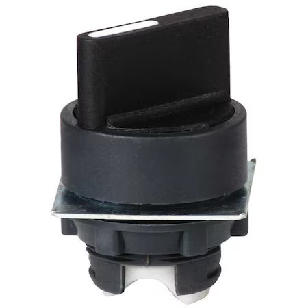 Dayton 30G280 Shorthandleselectorswitch, Blk, 2Pos, 22Mm