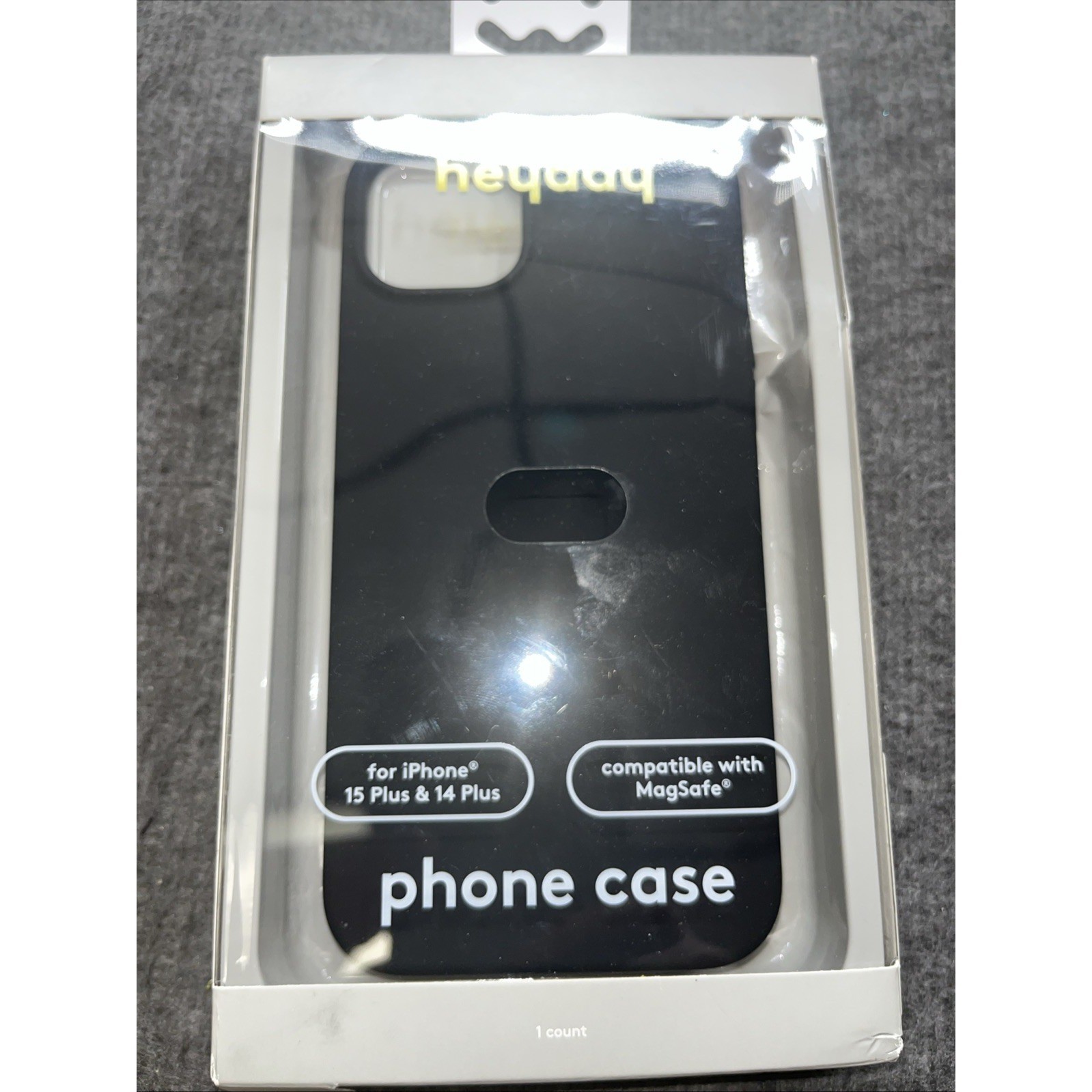 Apple iPhone 15 Plus / iPhone 14 Plus Case with MagSafe Black - heyday™
