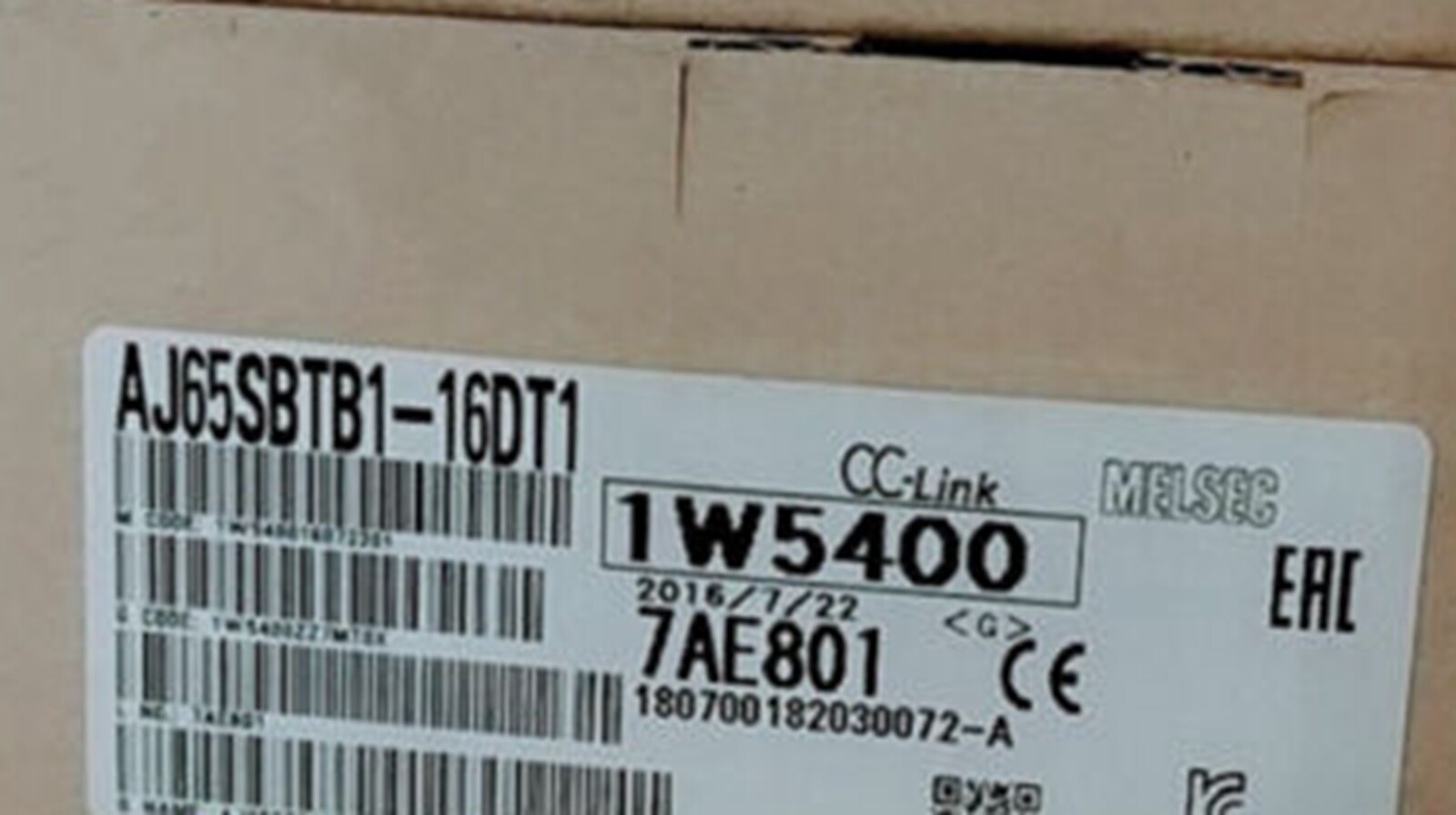 NEW MITSUBISHI PLC AJ65SBTB1-16DT1