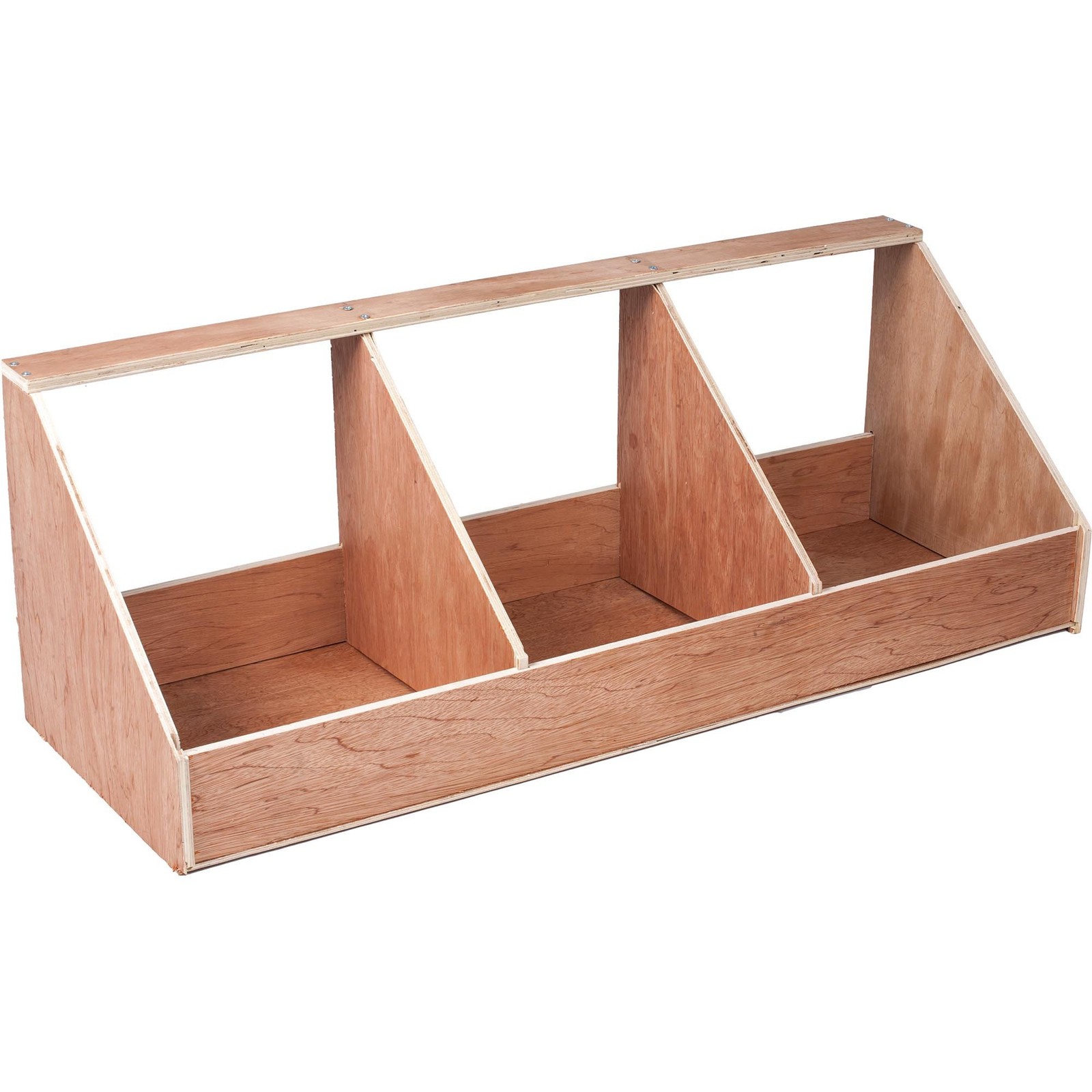 7029288 Triple Nesting Box, Brown