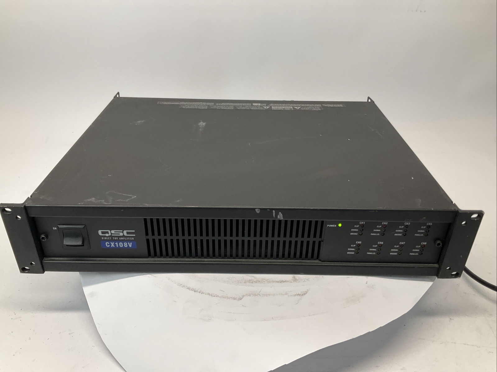 QSC CX108V 8-channel 70V Power Amplifier