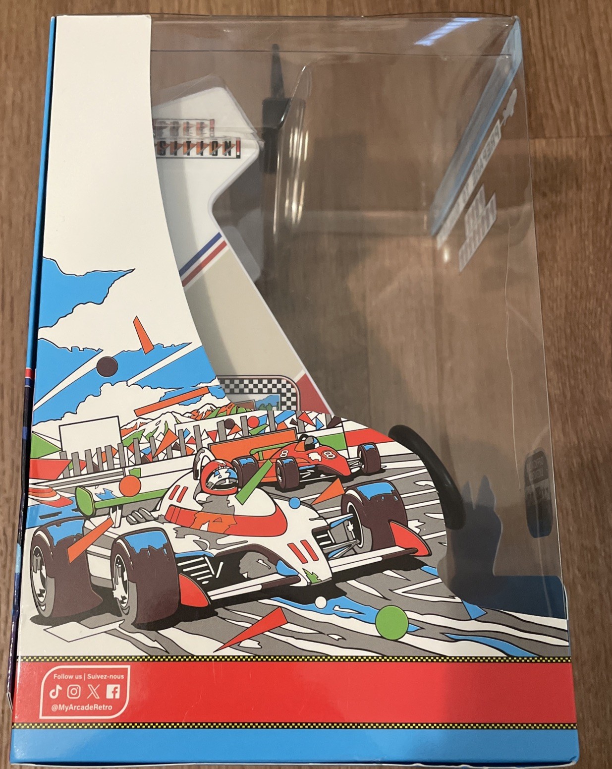 My Arcade Pole Position Racing Player: Retro Mini Arcade Game Console with 2