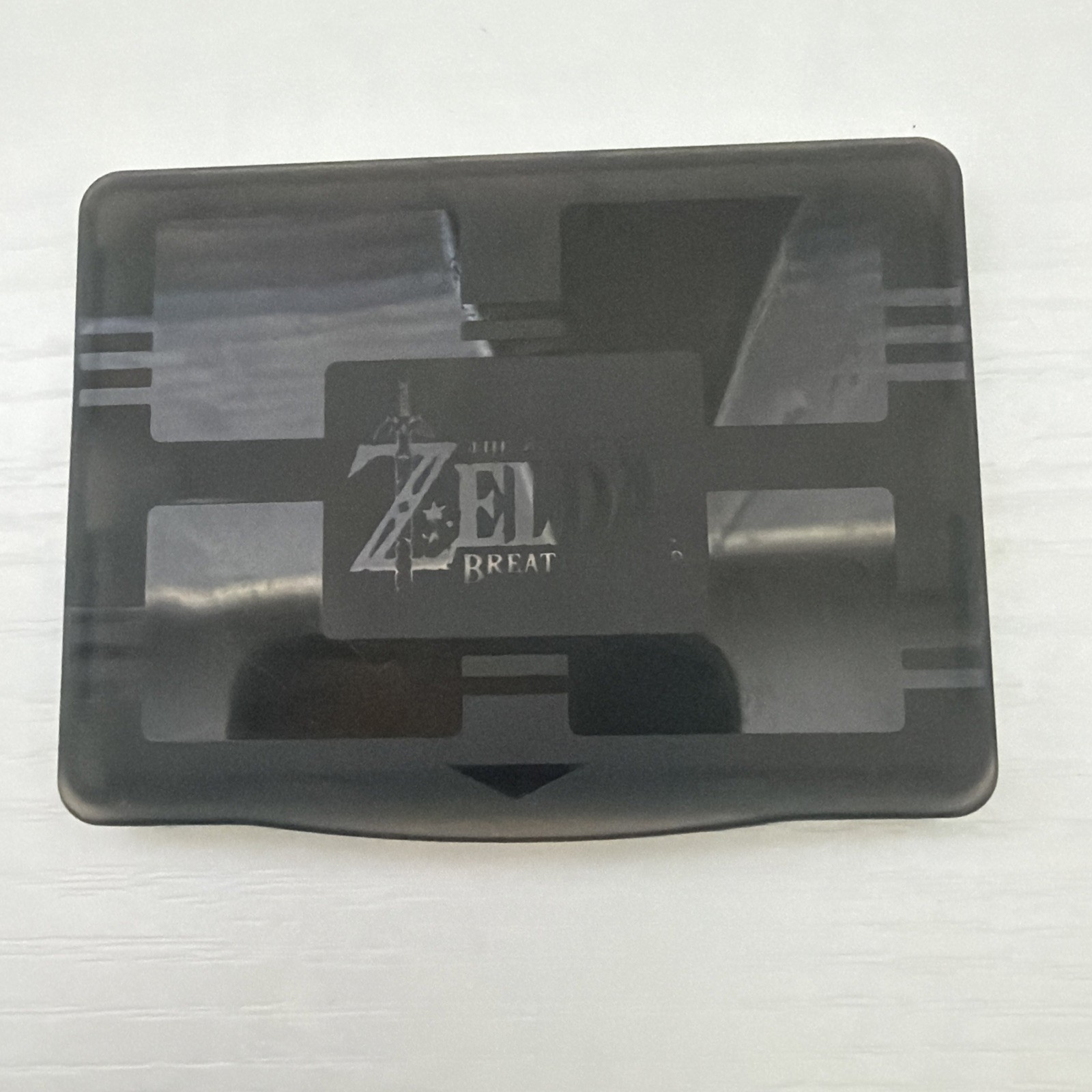 Nintendo Switch Game Cartridge Travel Case Zelda Gray