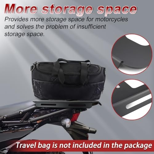 Luggage Rear Racks Fit for KLR650 2022-2025, KLR650S 2023-2025, KLR650