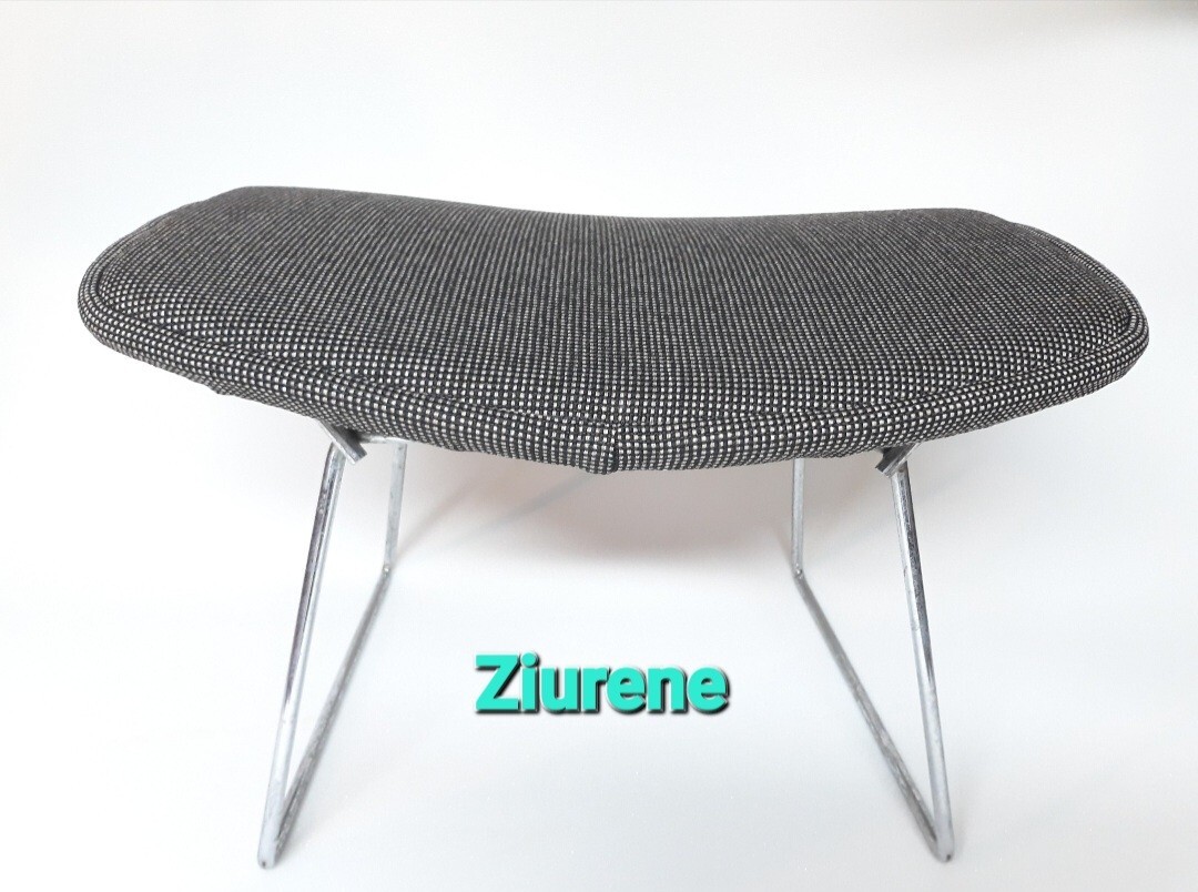 Knoll Style Bertoia Bird Chair Ottoman  Covers Available