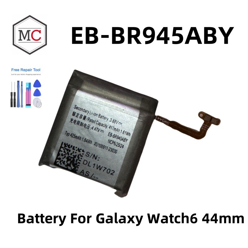 For Samsung Galaxy Watch 6 44mm EB-BR945ABY 417mAh Battery Replacement