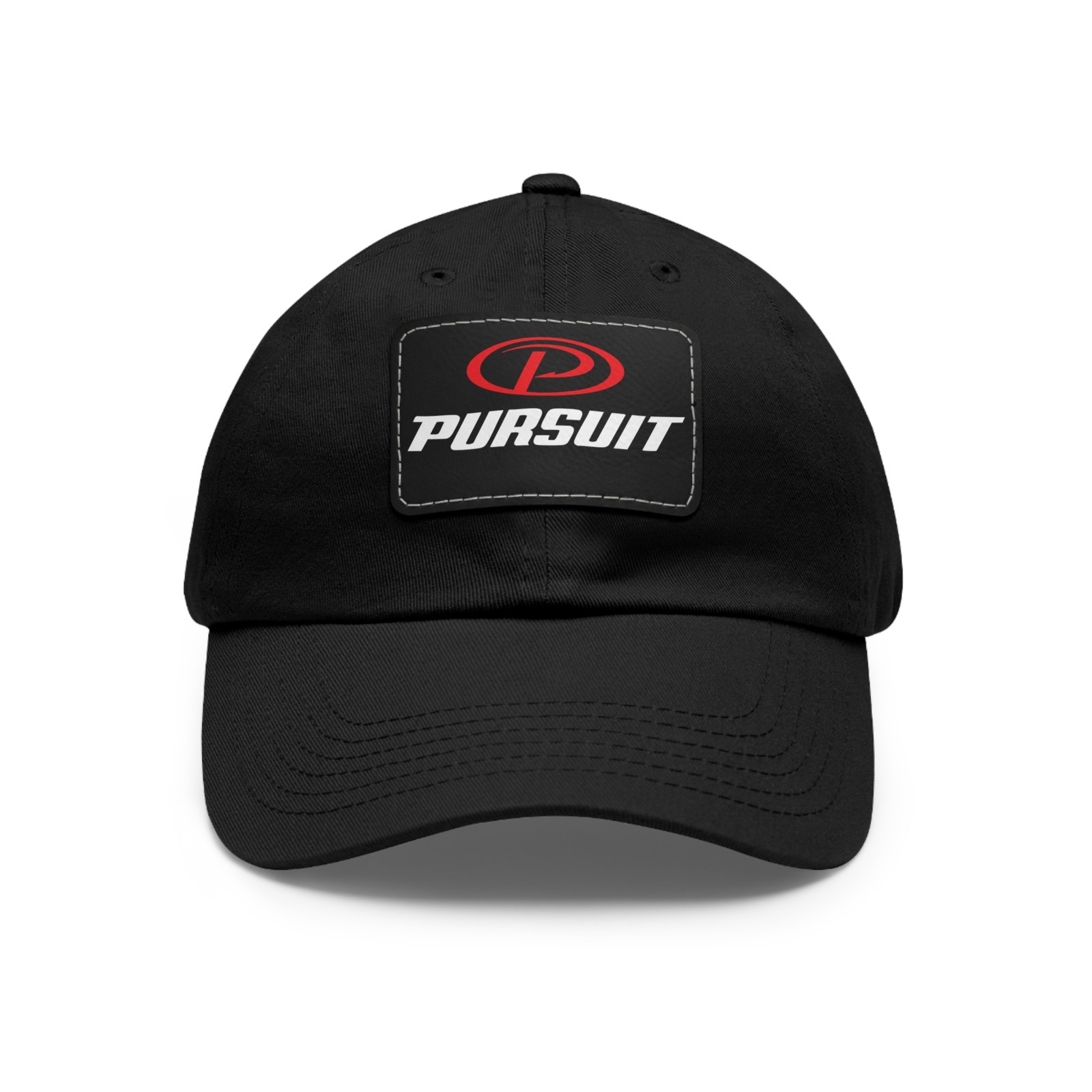 NEW PURSUIT BOATS LOGO DAD HAT UNISEX With Leather Patch