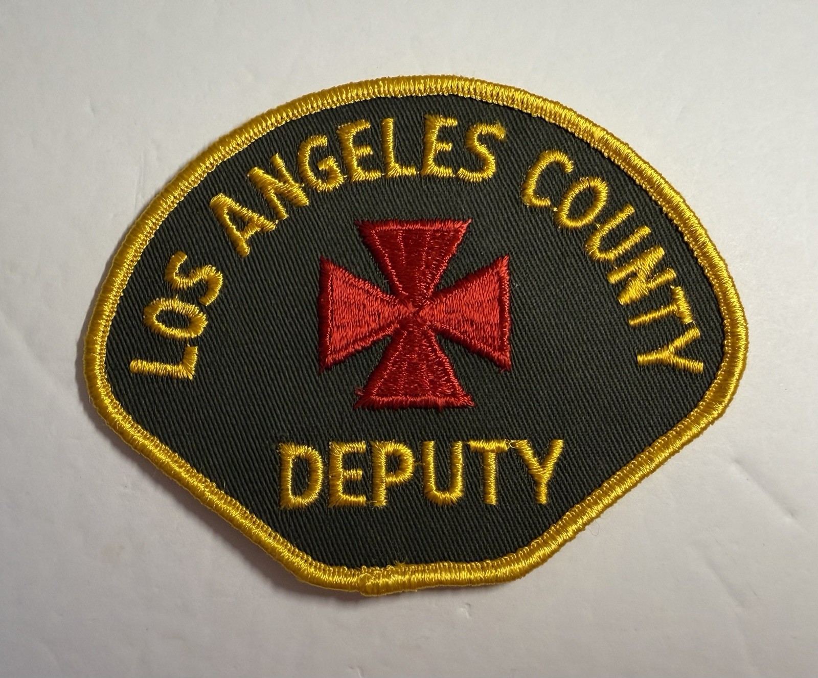 VINTAGE CALIFORNIA LOS ANGELES COUNTY SHERIFF DEP PATCH #D25