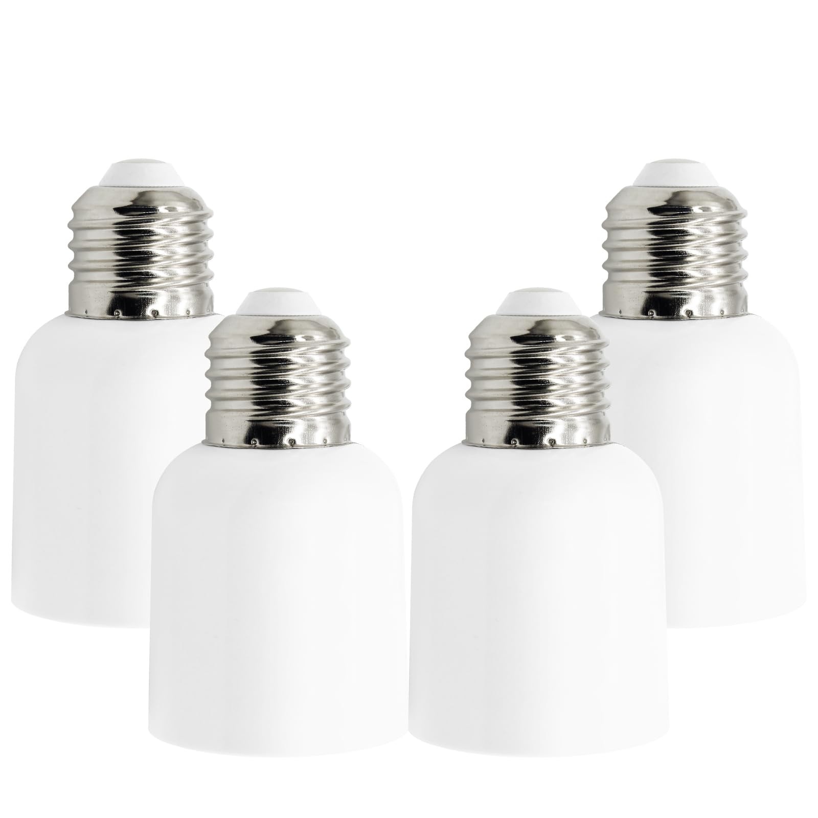 4 Pack E26 to E39 Adapter Converter, Medium Mogul Screw Bulb Socket, E26