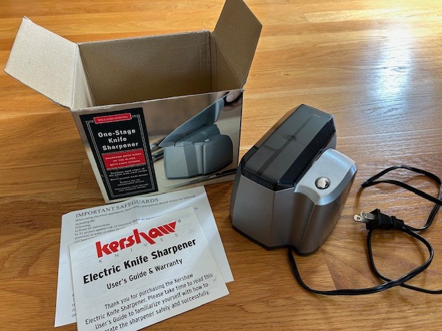 Williams Sonoma One-stage Electric Grind Knife Sharpener AP120 Kershaw Kai