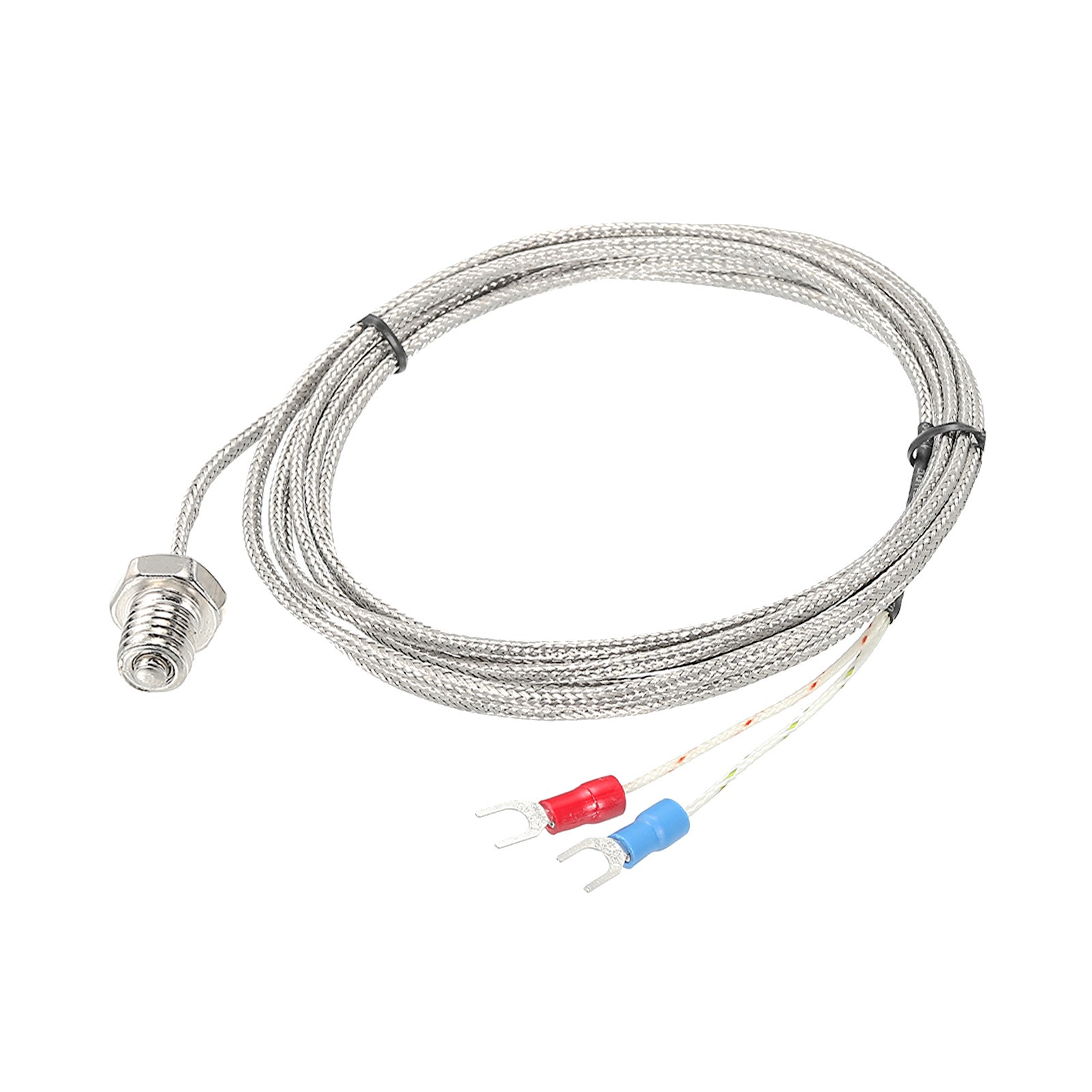Temperature Sensor M10 Thermocouple E Type 2m 0 to 400°C(32 to 752°F)