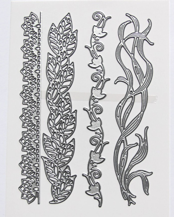 Stampin' Up! DELICATE EDGES cut & emboss dies