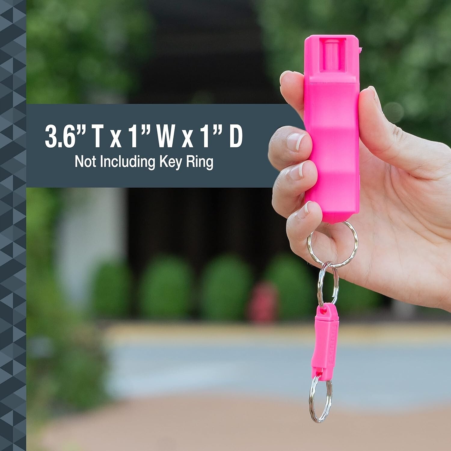 Wind-Resistant Pepper Gel with Safety Training - Compact Security Solution
