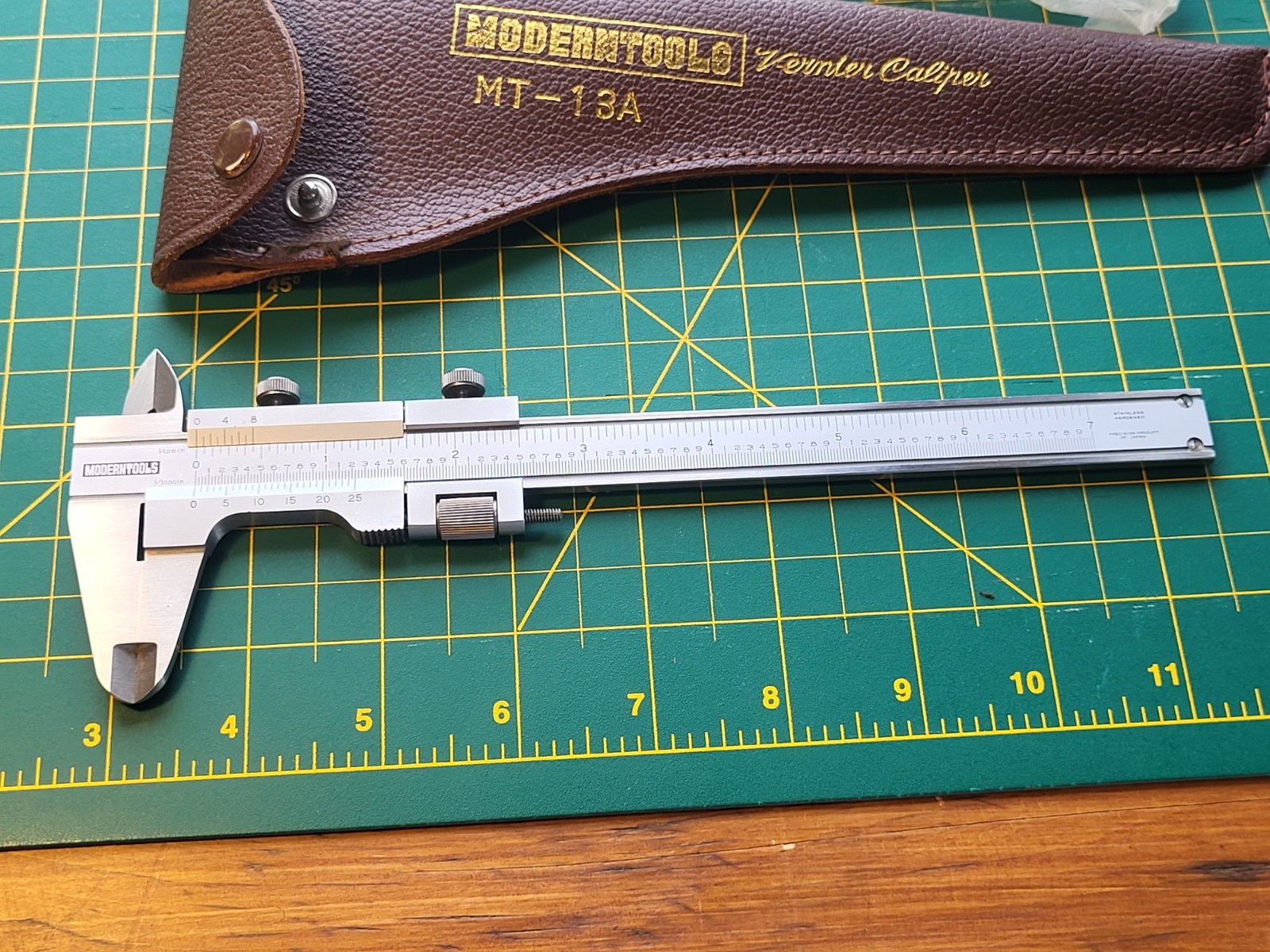 MODERNTOOLS MT-13A Vernier Caliper Made In Japan Vintage