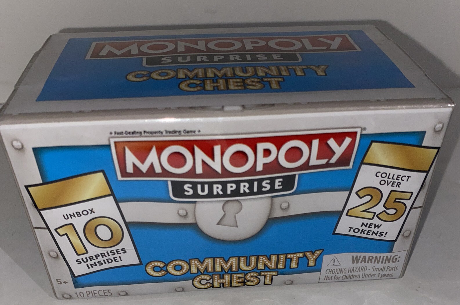 Monopoly Surprise Blue Community Chest Factory Sealed