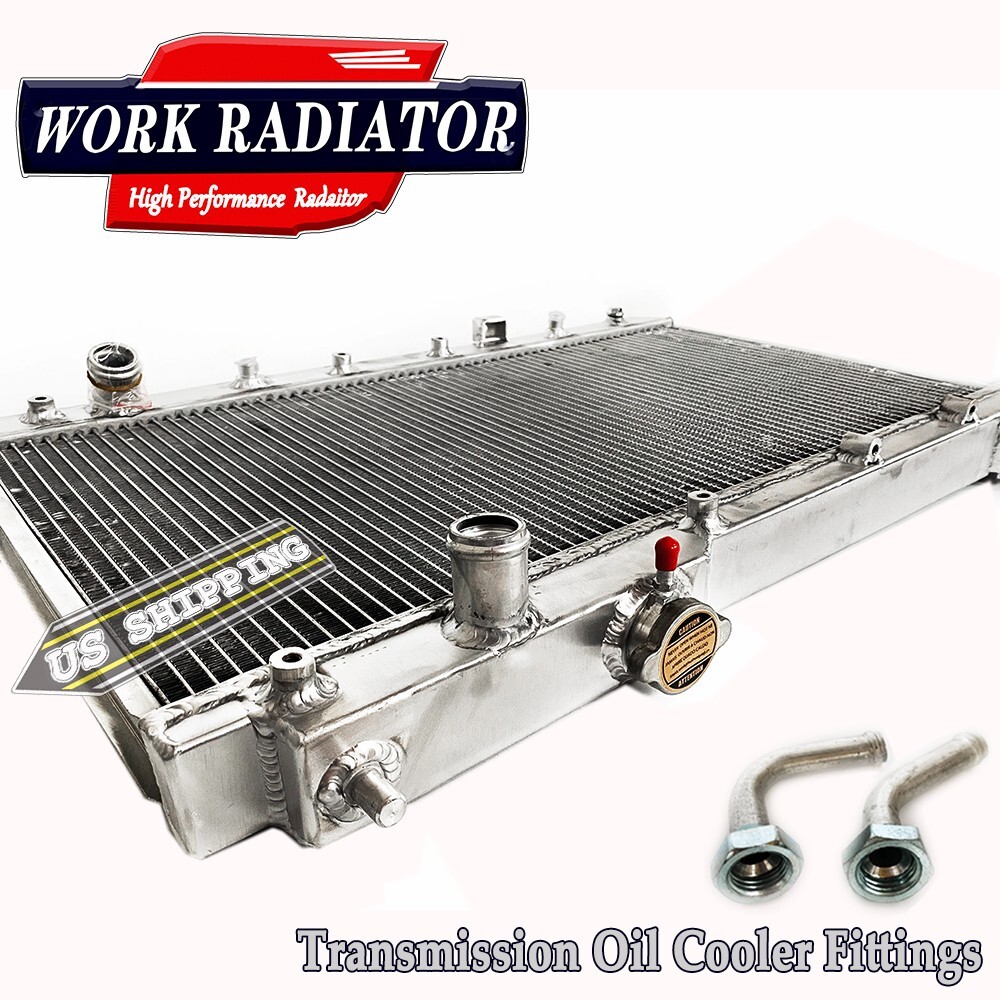 2 ROW Aluminum Radiator For 1997-2001 1998 1999 2000 Honda CRV CR-V 2.0 L4 AT MT